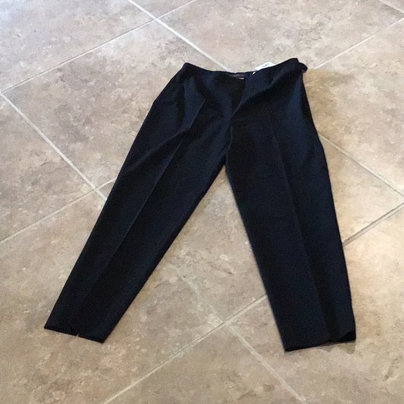 Piazza Sempione Audrey Capri pants, size IT 38, black, NWT - Picture 1 of 13